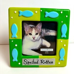 Spoiled Rotten 3”x3” Photo Frame New by Treasured Memories Ganz